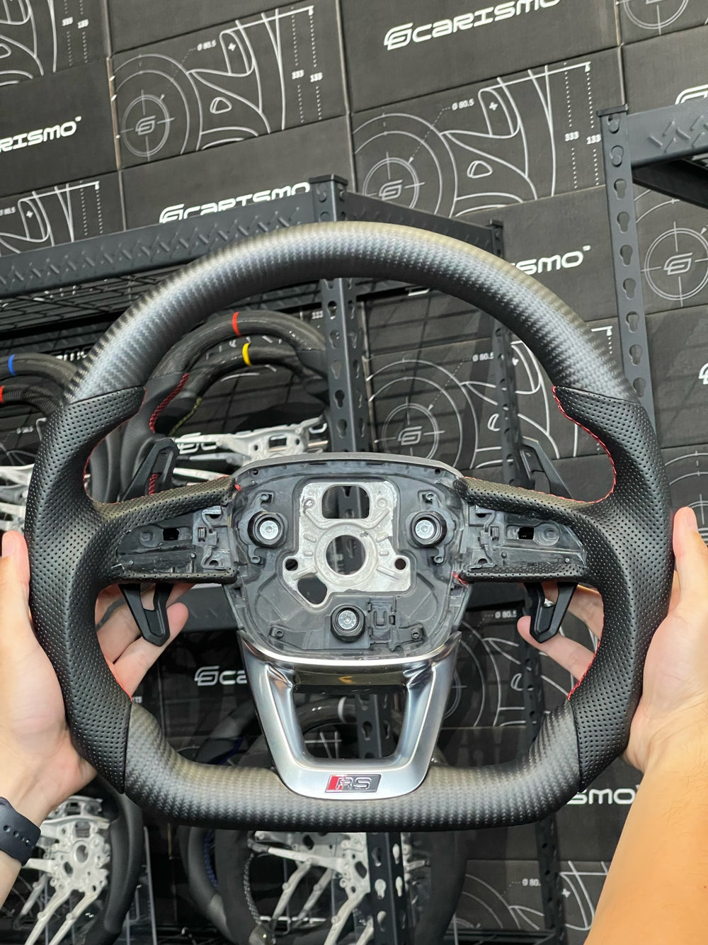 Custom steering wheel build