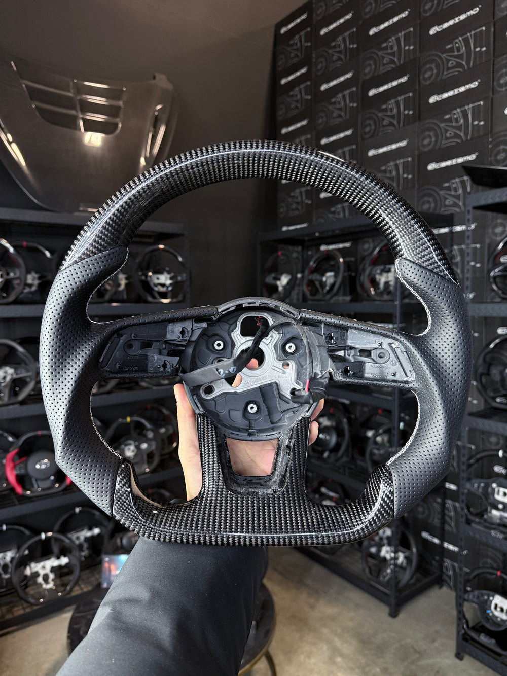 Custom steering wheel build