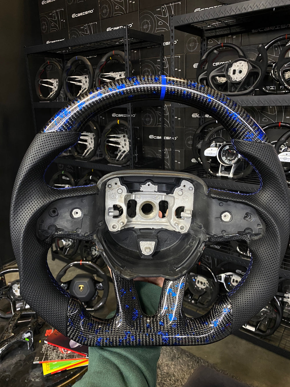 Custom steering wheel build