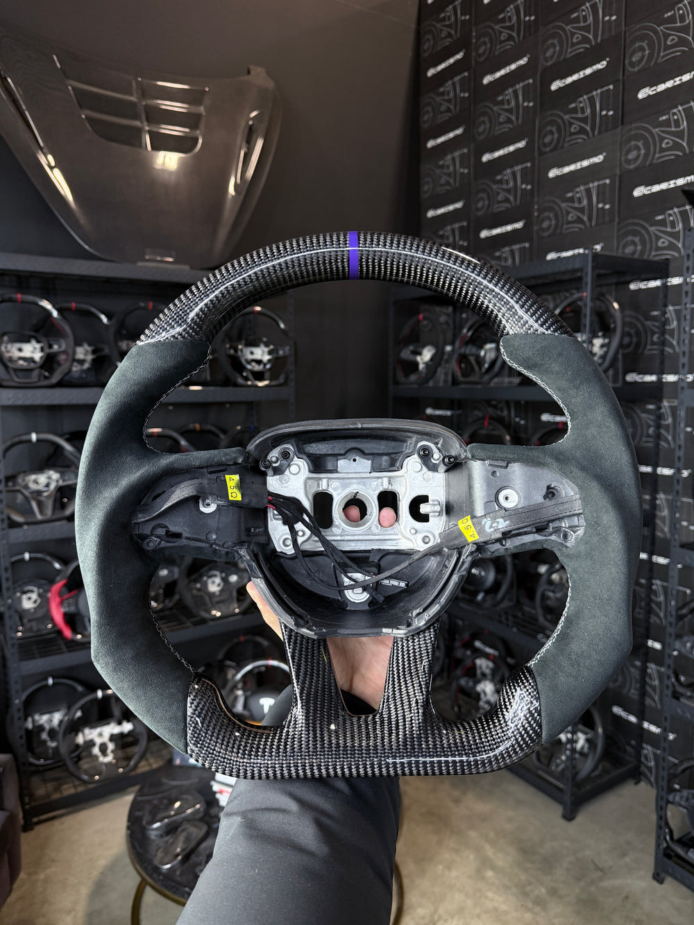 Custom steering wheel build
