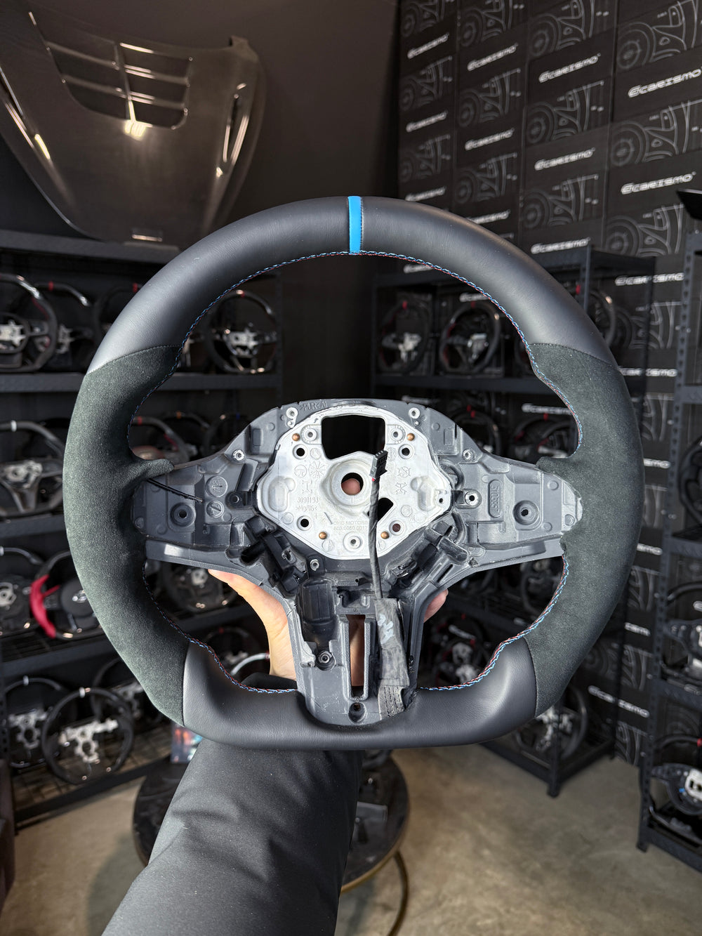 Custom steering wheel build