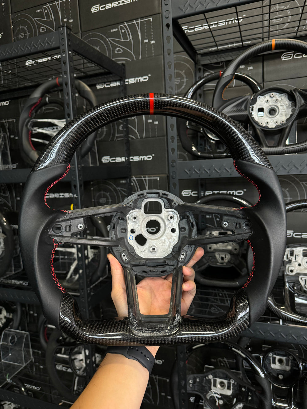 Custom steering wheel build
