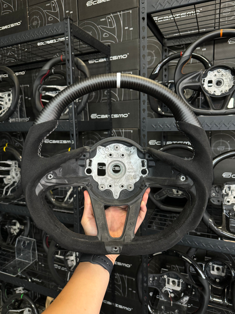 Custom steering wheel build