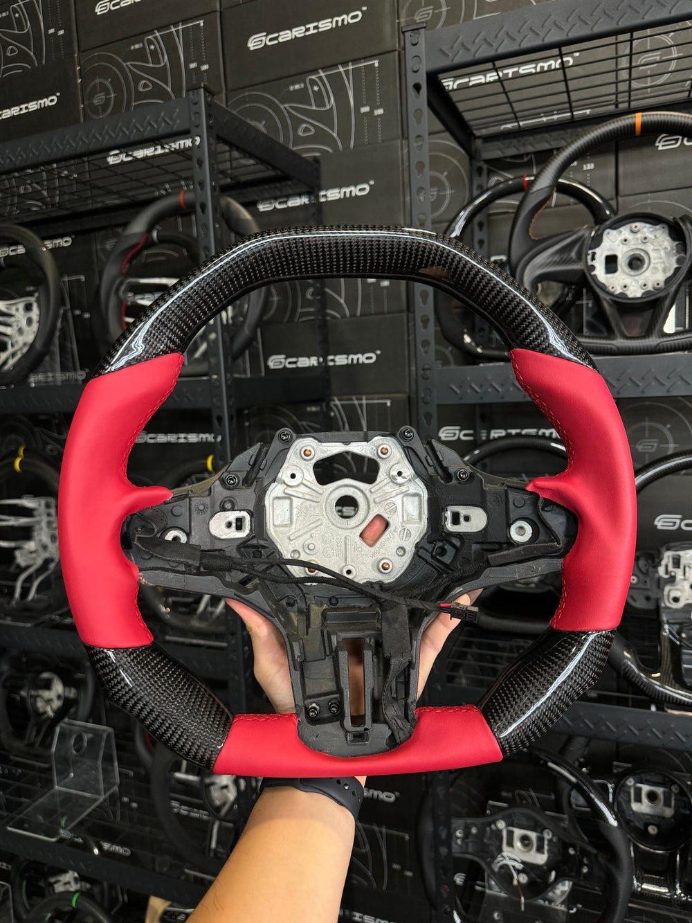 Custom steering wheel build