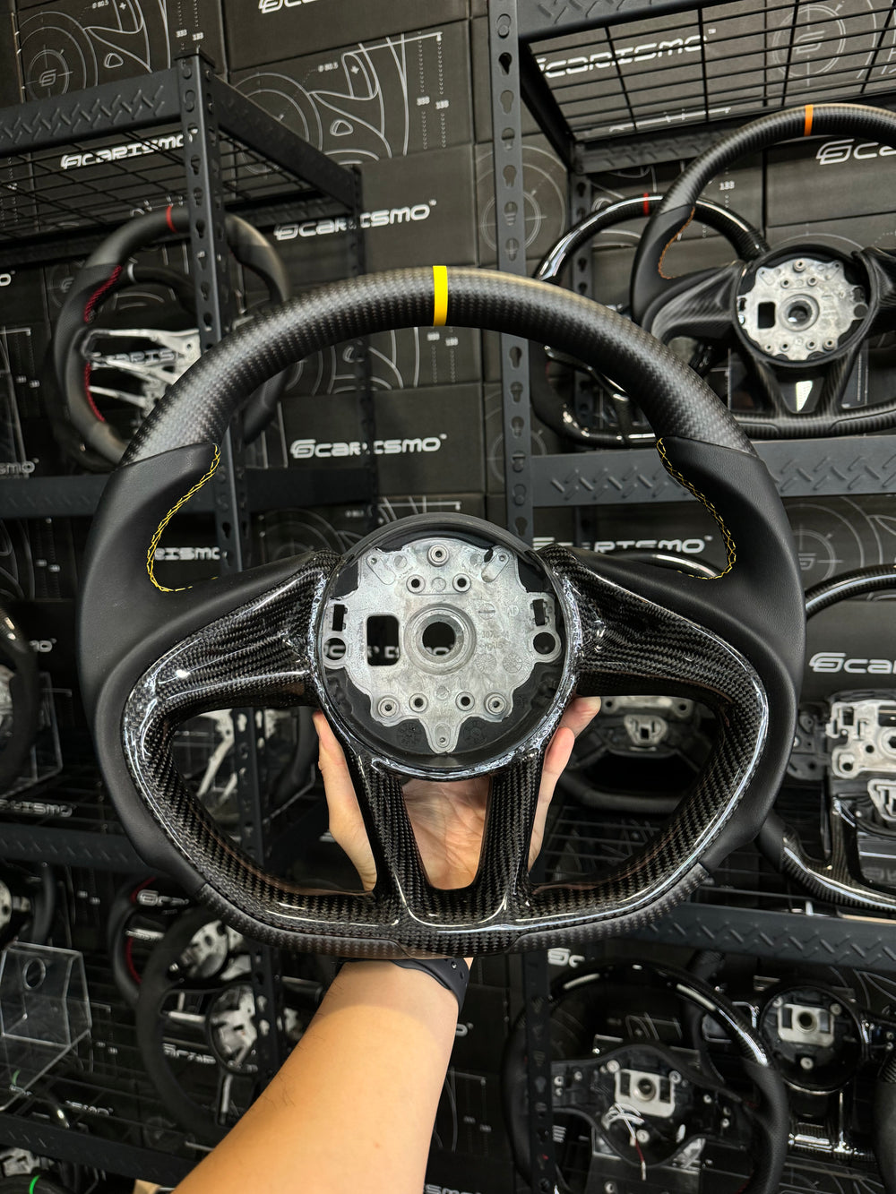 Custom steering wheel build
