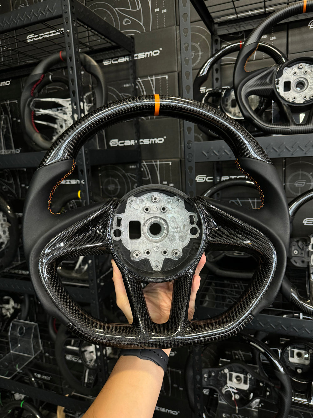Custom steering wheel build