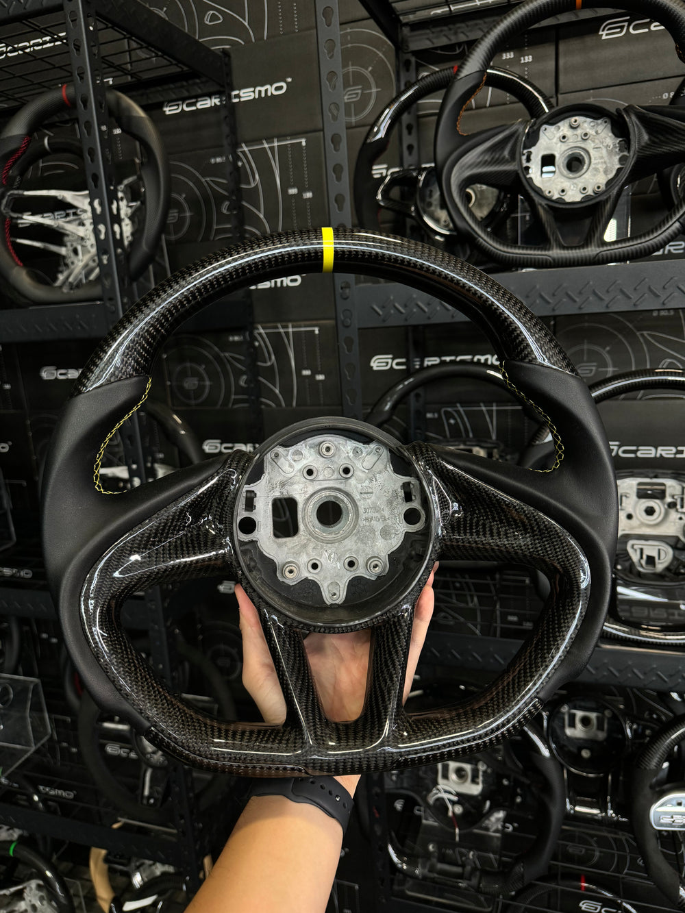 Custom steering wheel build