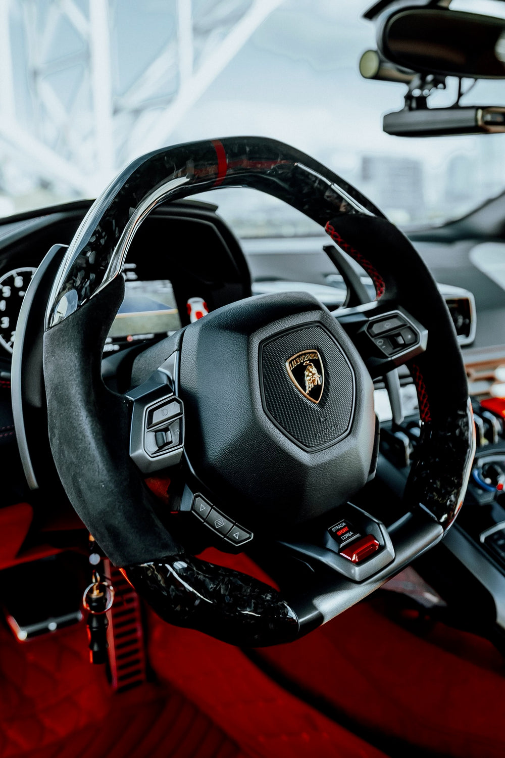 Custom steering wheel build