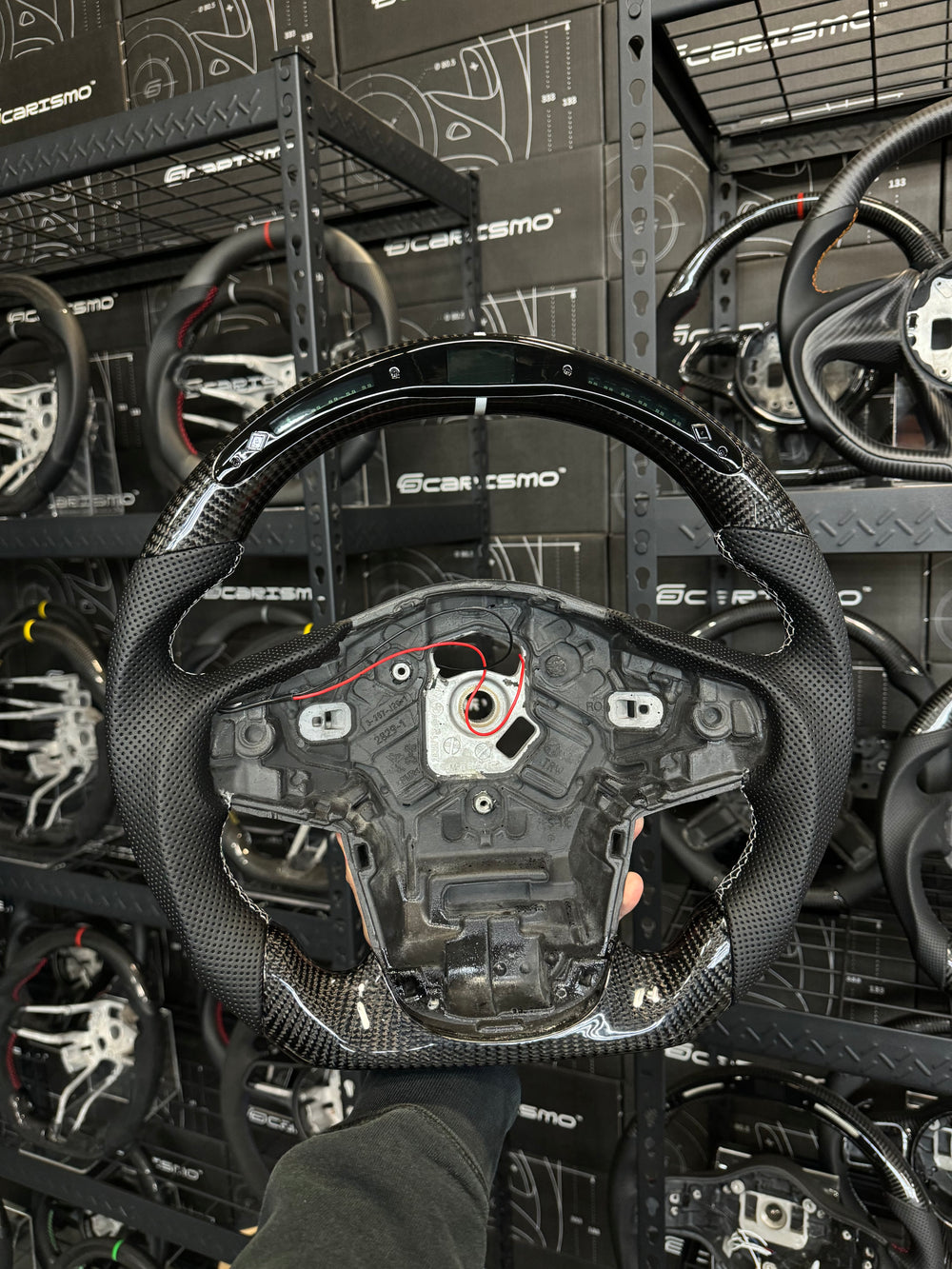 Custom steering wheel build