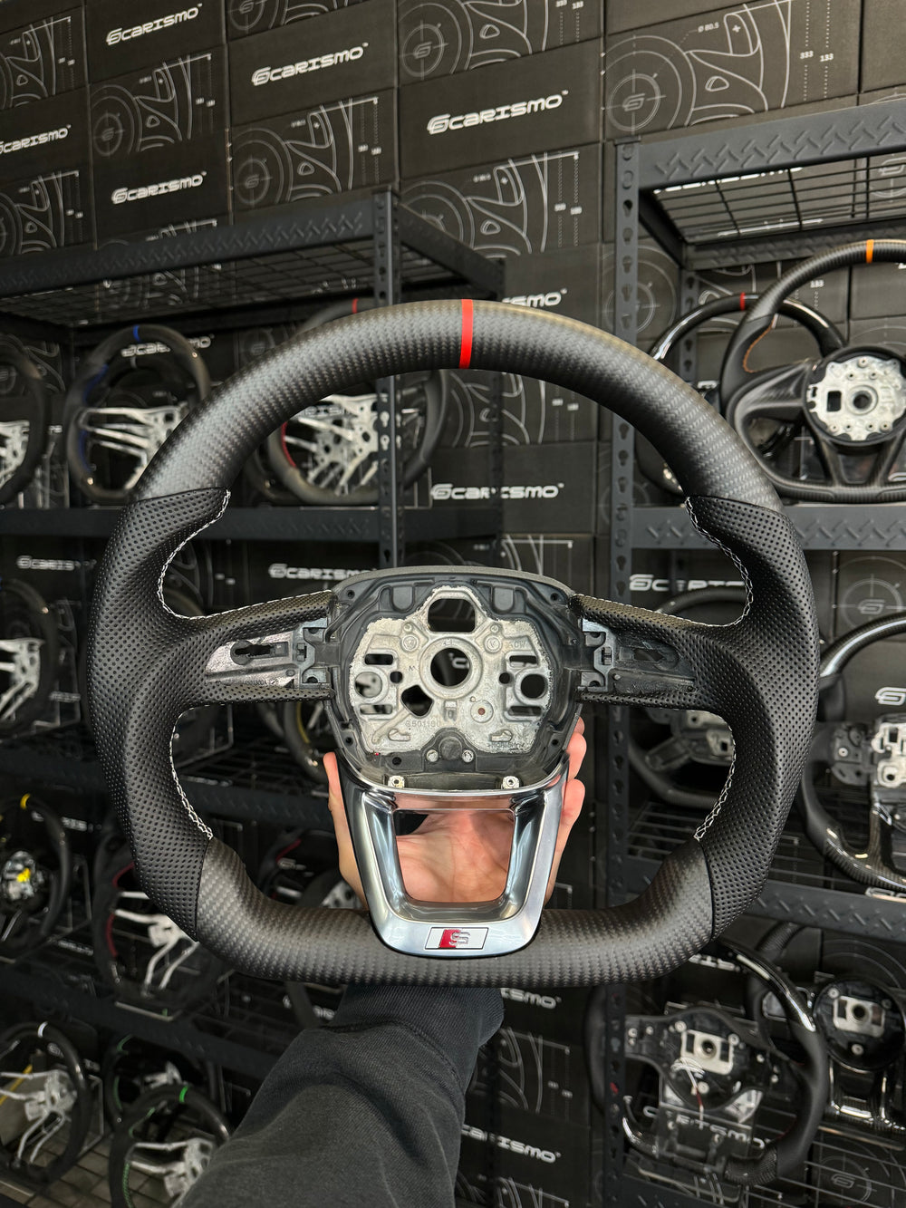 Custom steering wheel build