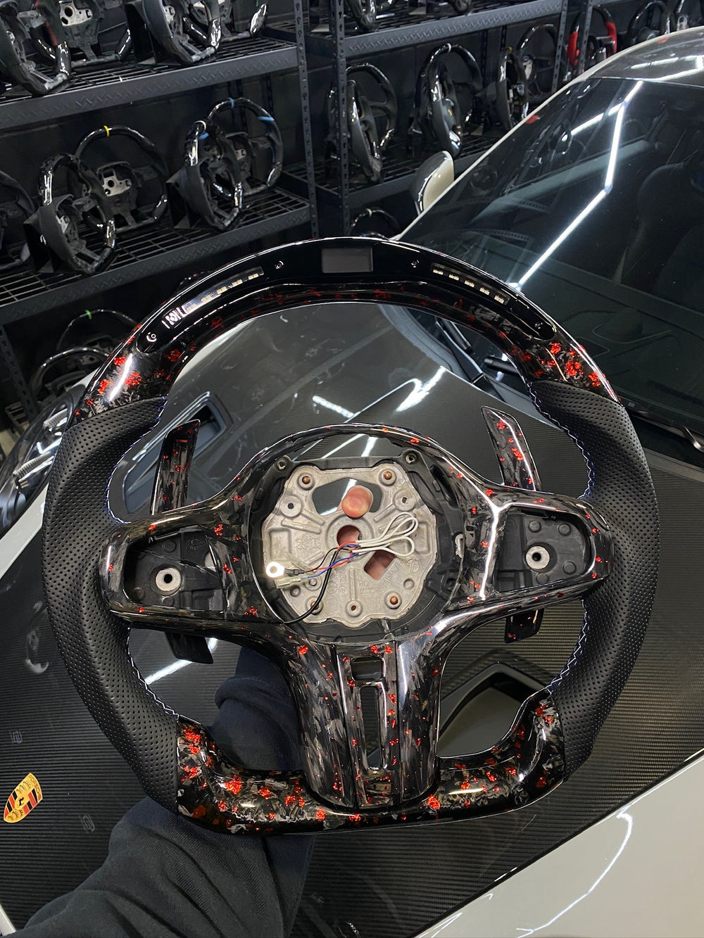 Custom steering wheel build