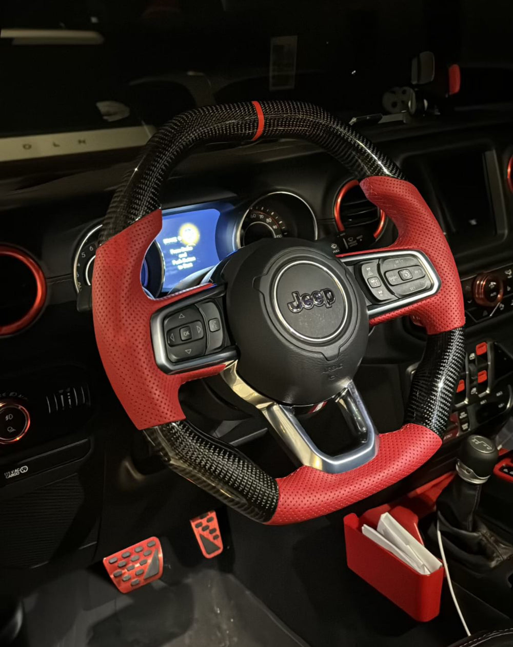 Custom steering wheel build