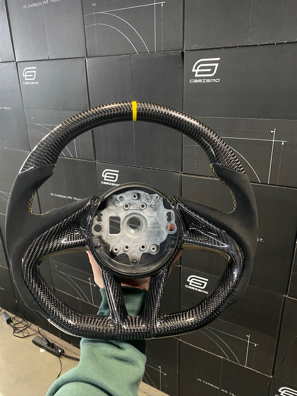 Custom steering wheel build