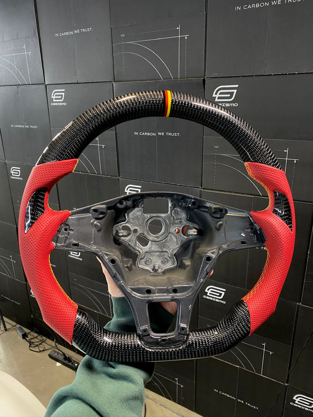 Custom steering wheel build