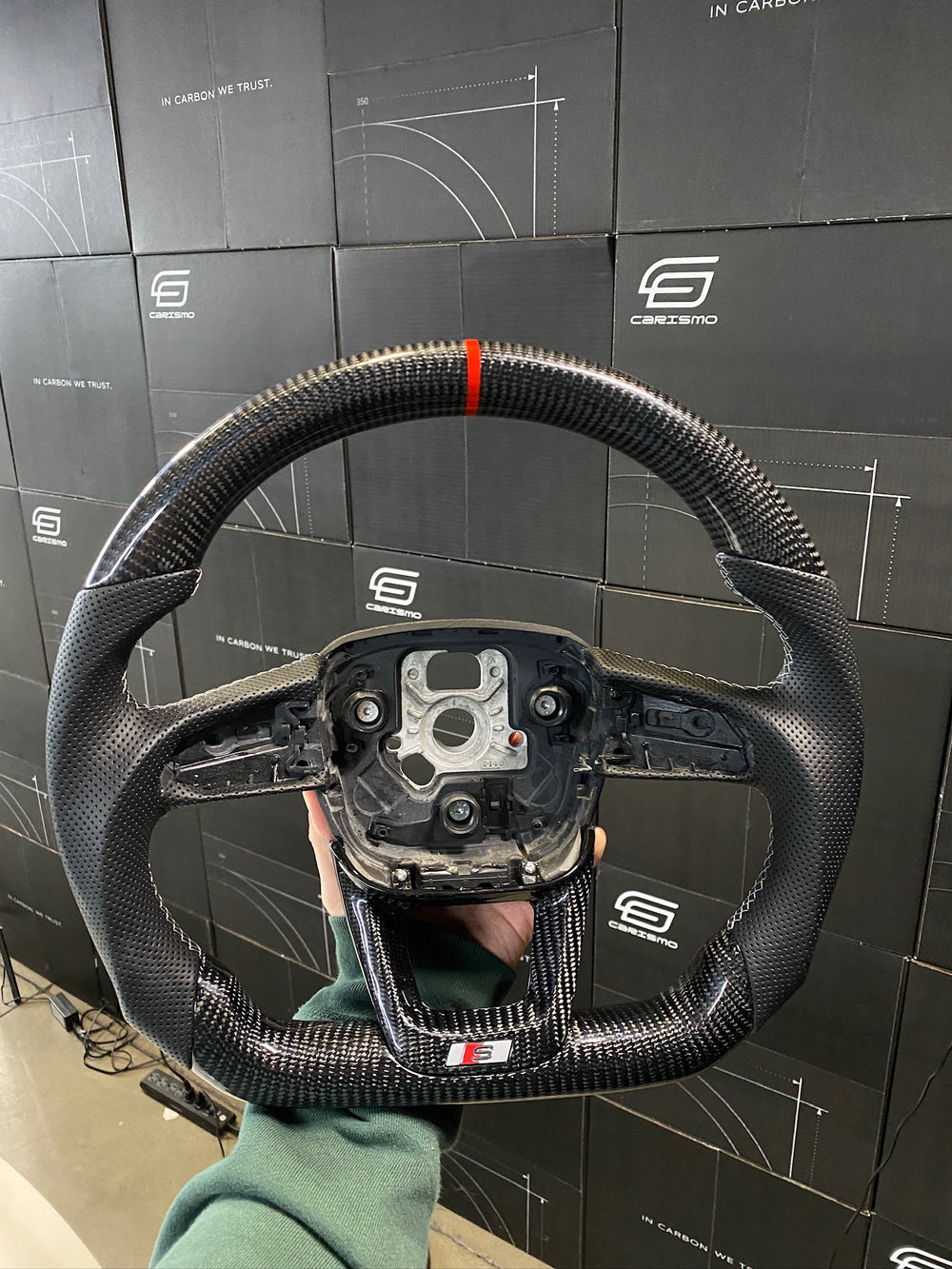 Custom steering wheel build