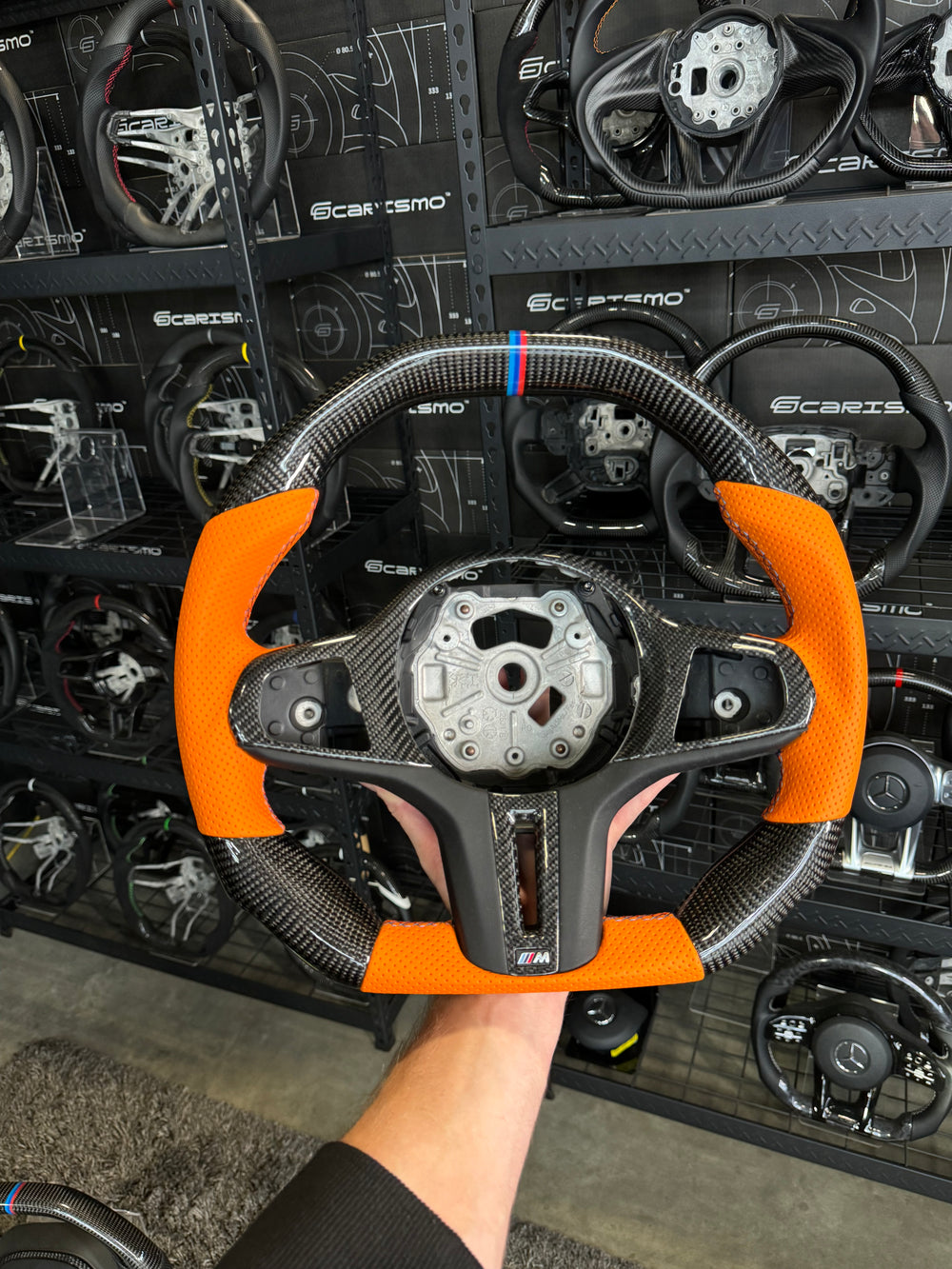 Custom steering wheel build