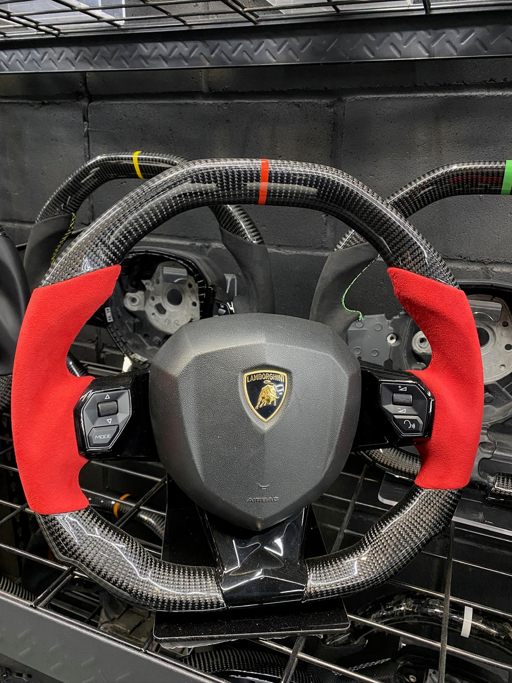Custom steering wheel build