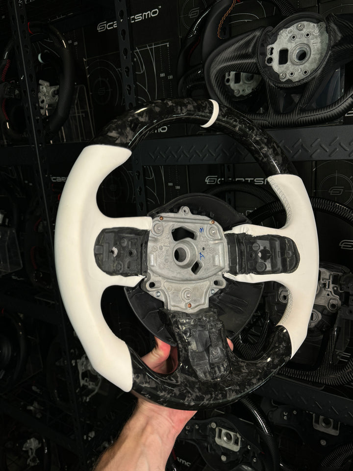 [Media/Test] Rolls Royce - Sport - Gloss Forged Carbon - White Smooth Leather - White Stitching - White Leather Stripe