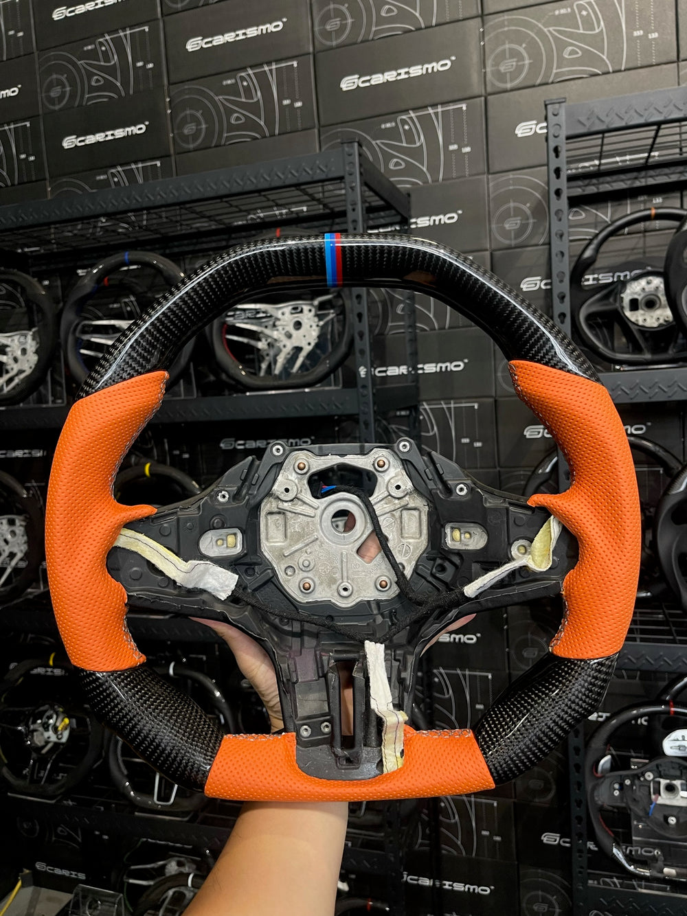 Custom steering wheel build