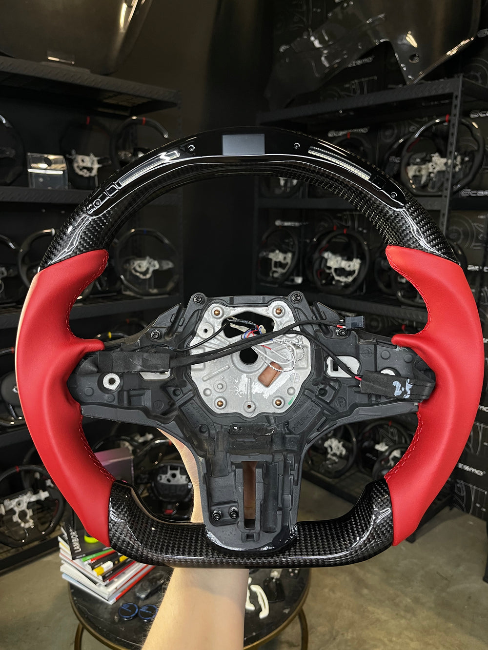 Custom steering wheel build