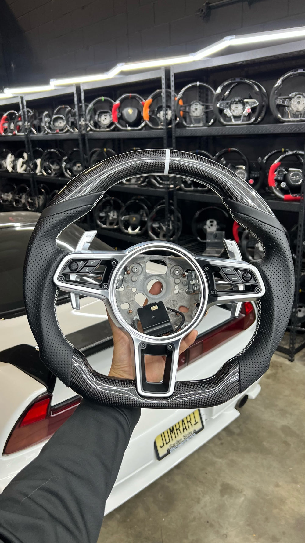 Custom steering wheel build