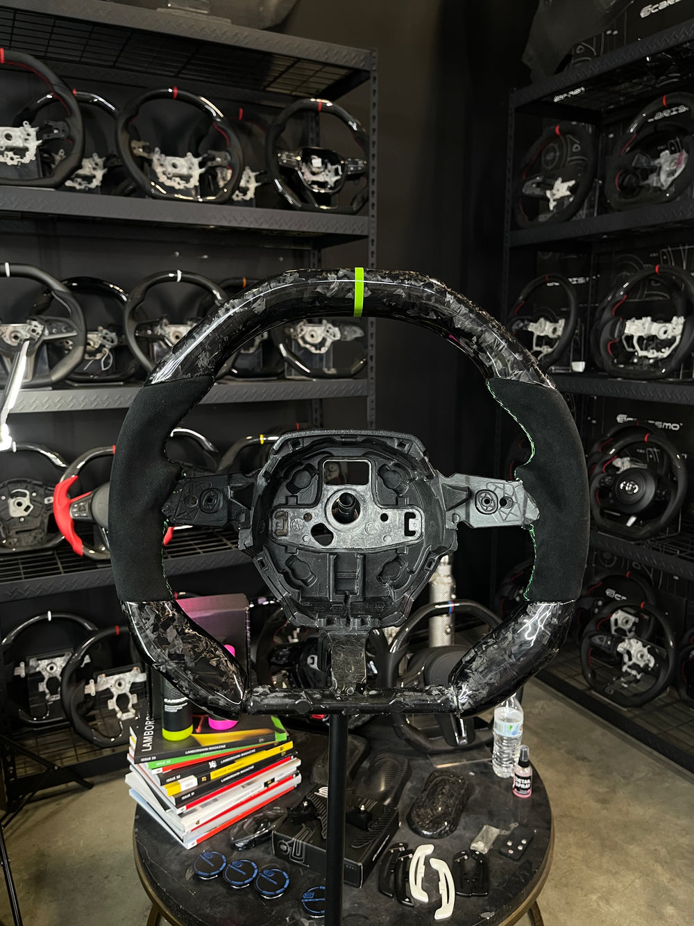Custom steering wheel build
