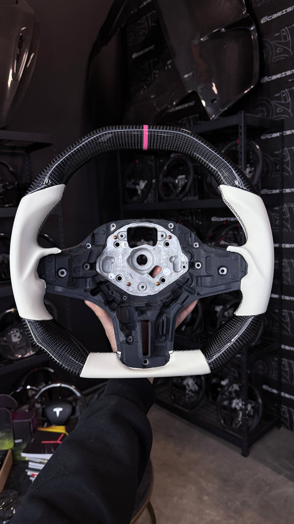 Custom steering wheel build