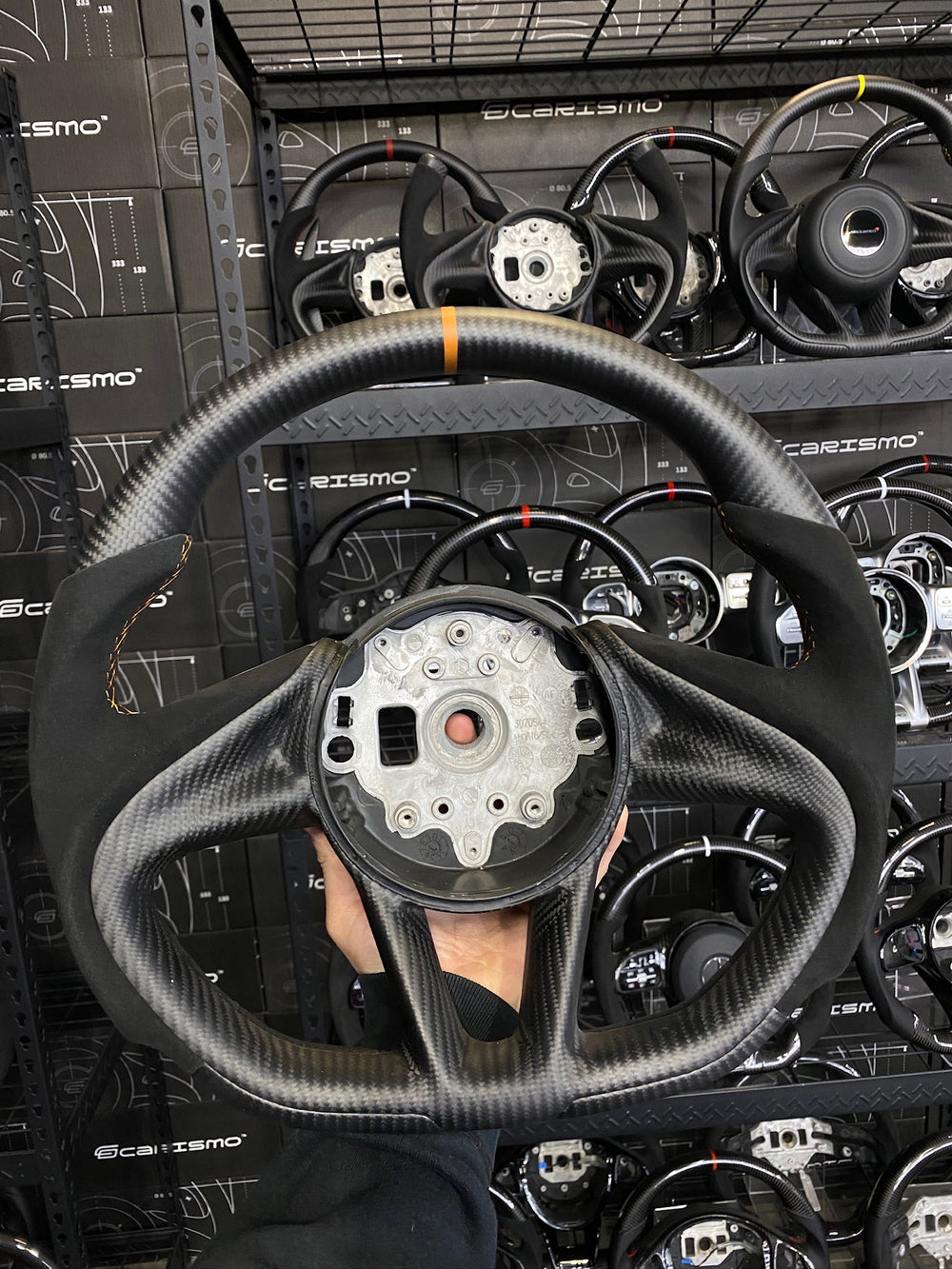 Custom steering wheel build