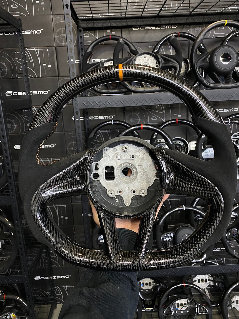 Custom steering wheel build