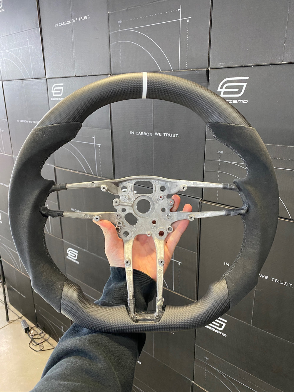 Custom steering wheel build