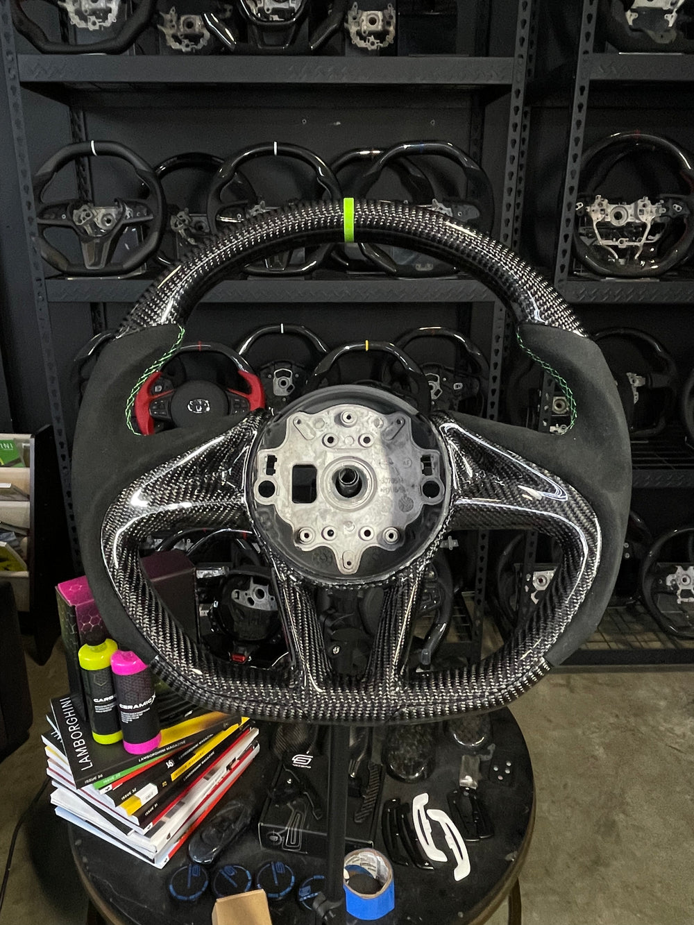 Custom steering wheel build