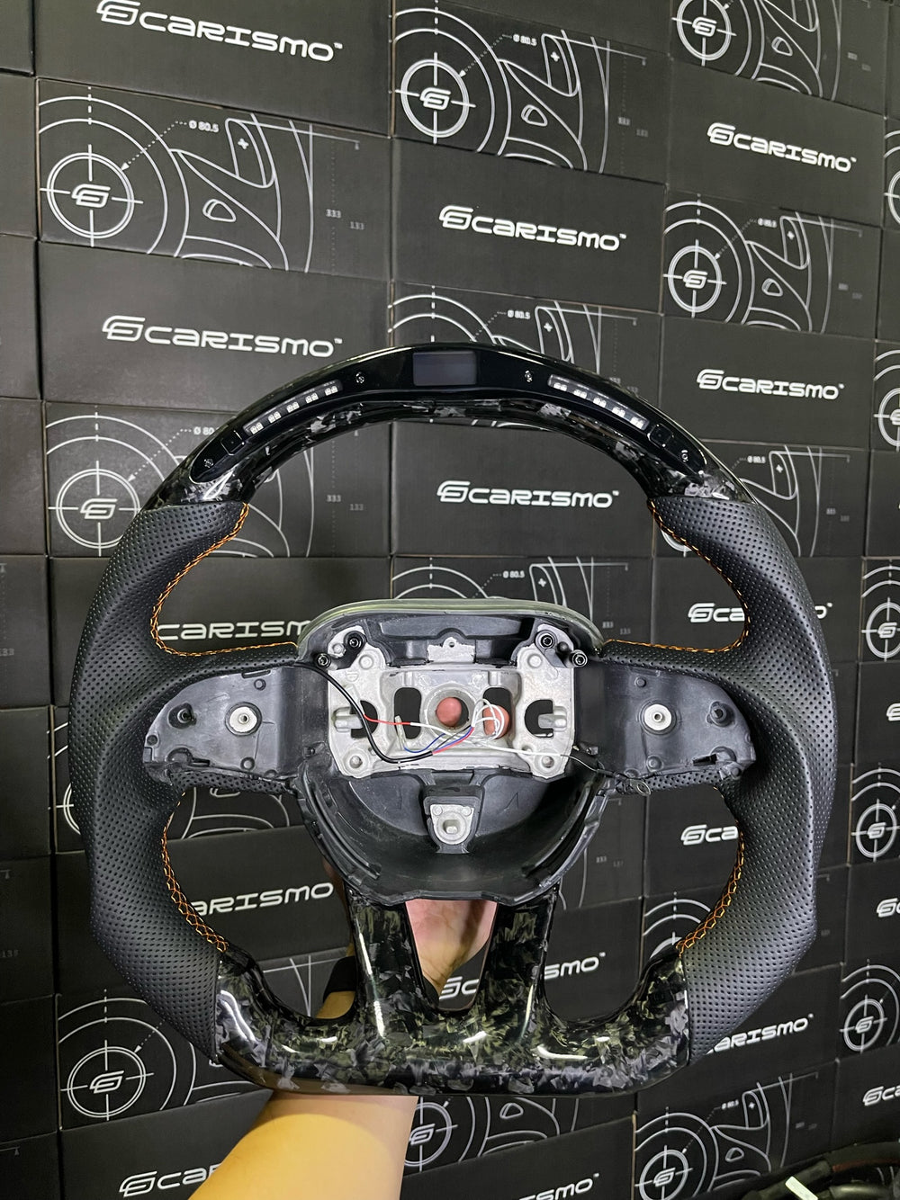 Custom steering wheel build
