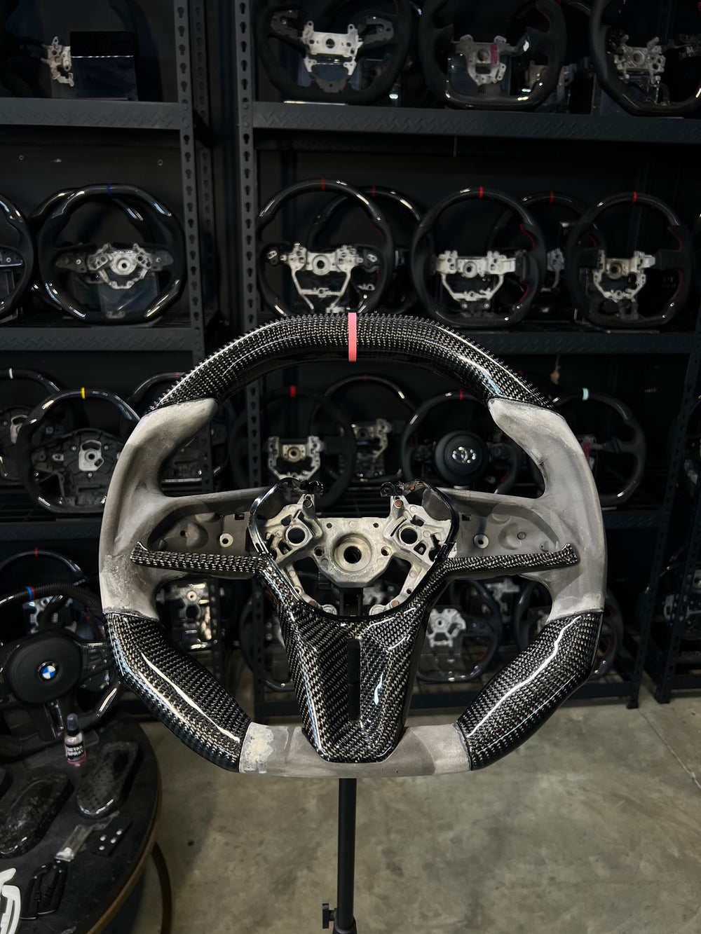 Custom steering wheel build