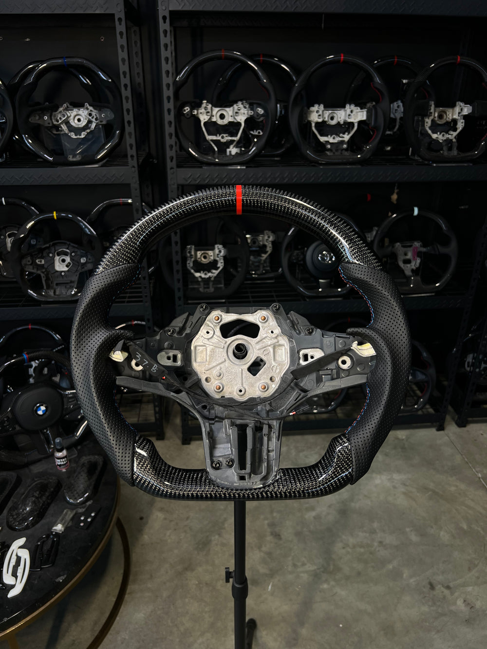 Custom steering wheel build