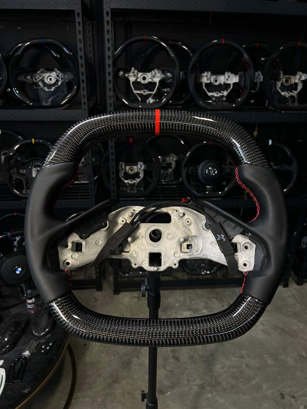 Custom steering wheel build