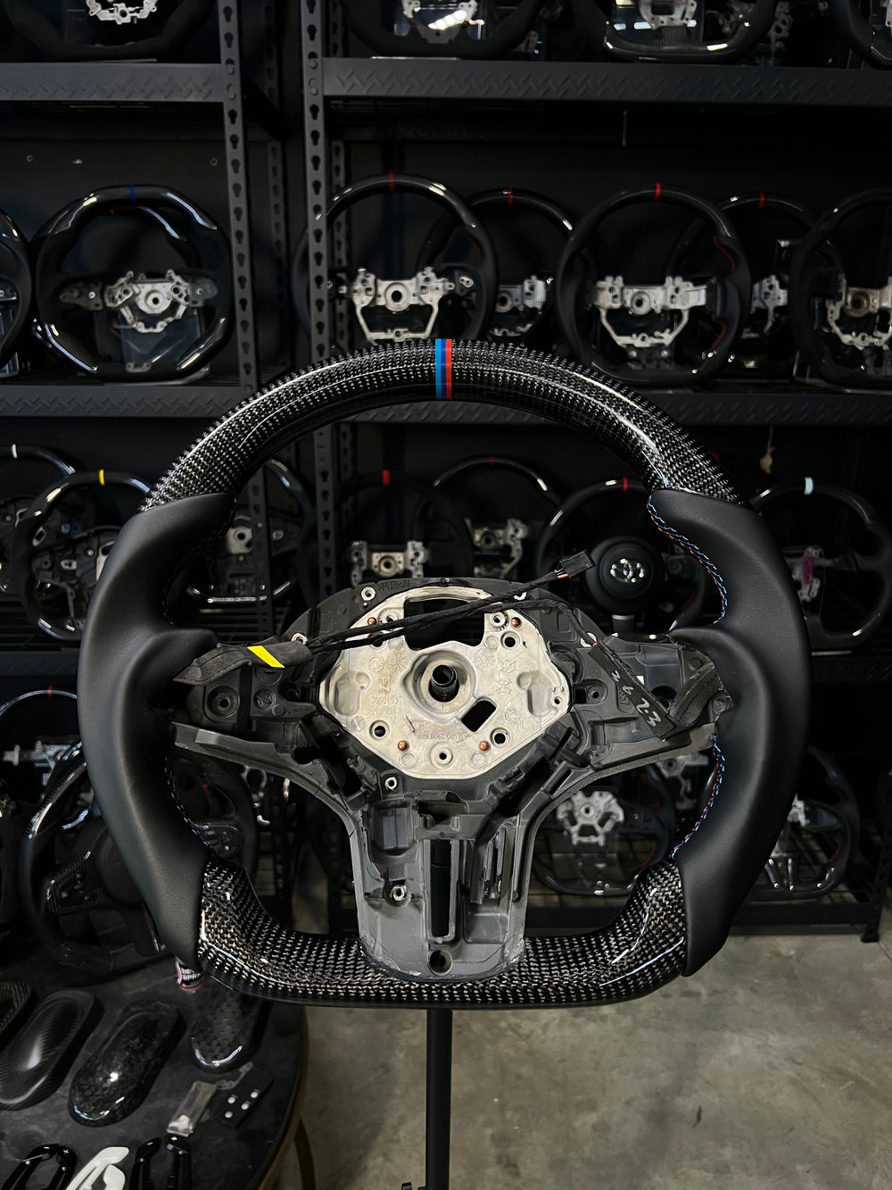 Custom steering wheel build