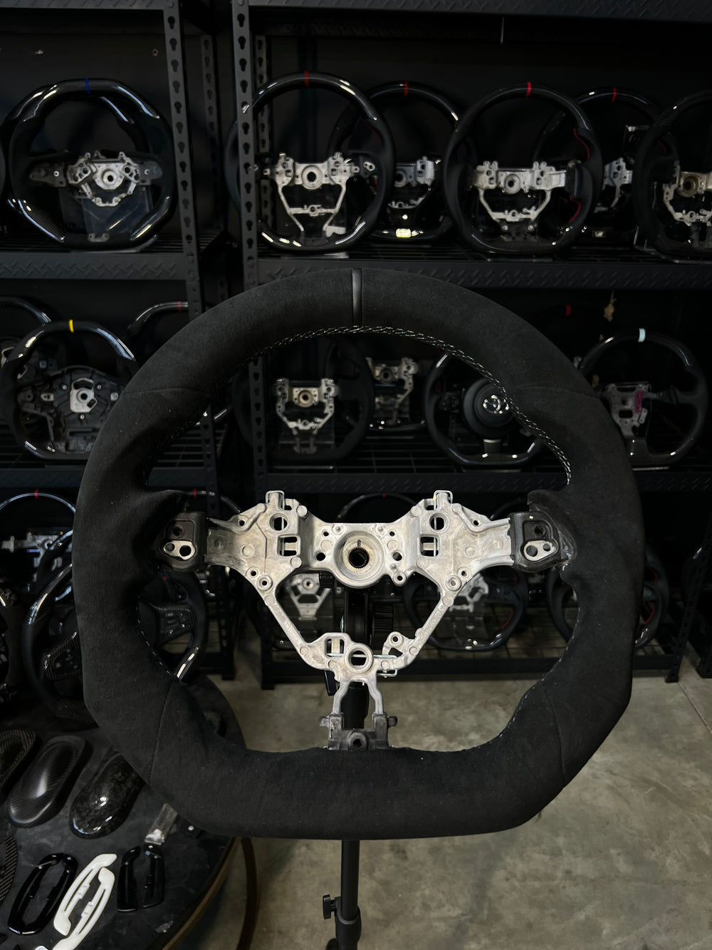 Custom steering wheel build