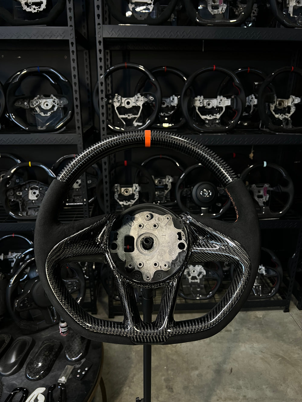 Custom steering wheel build