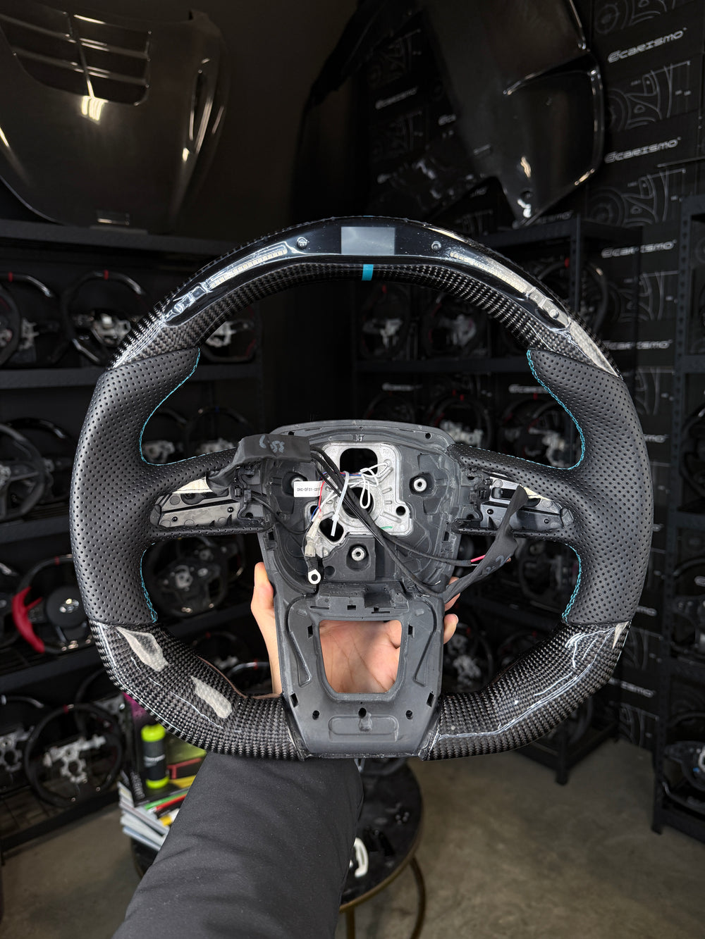 Custom steering wheel build