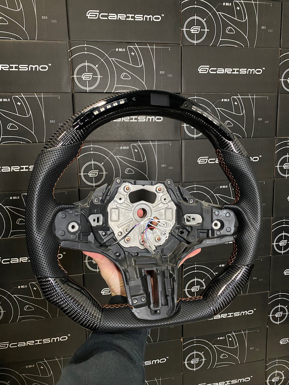 Custom steering wheel build