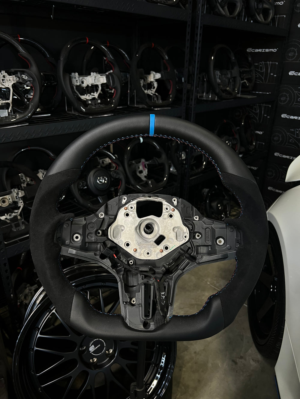 Custom steering wheel build