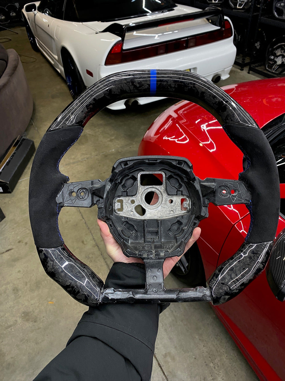 Custom steering wheel build