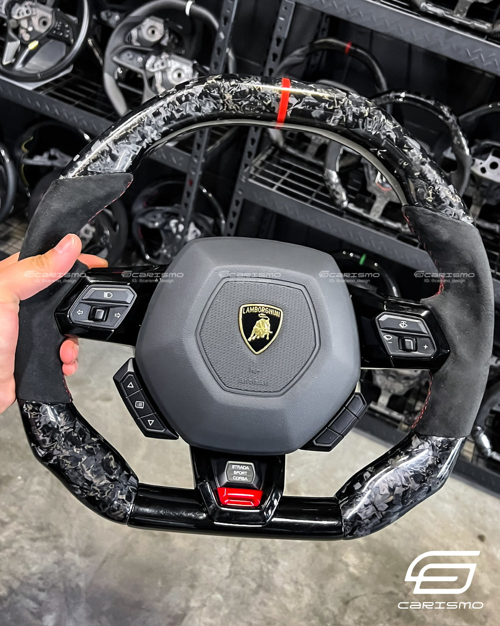 Custom steering wheel build