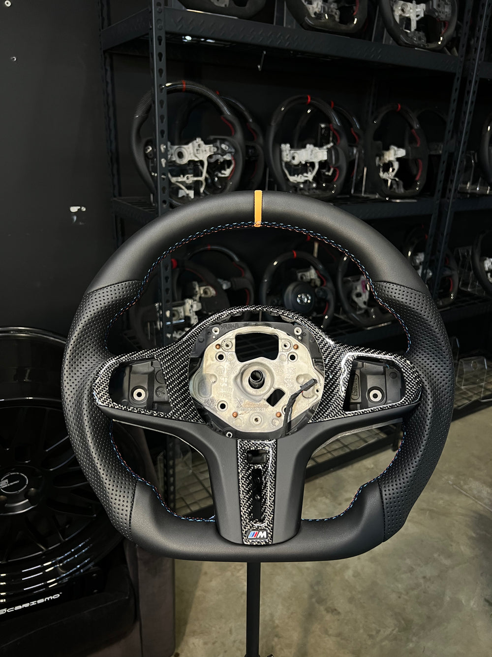 Custom steering wheel build