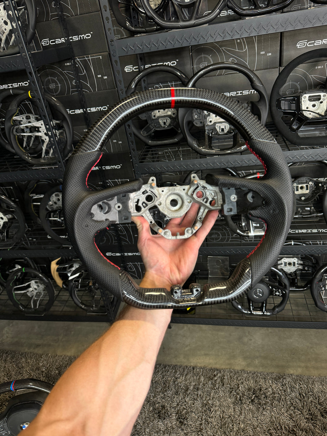 Nissan GT-R (R35 EBA) Steering Wheel | Carismo