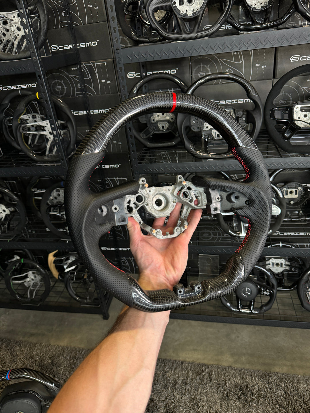 Nissan GT-R (R35 EBA) Steering Wheel | Carismo