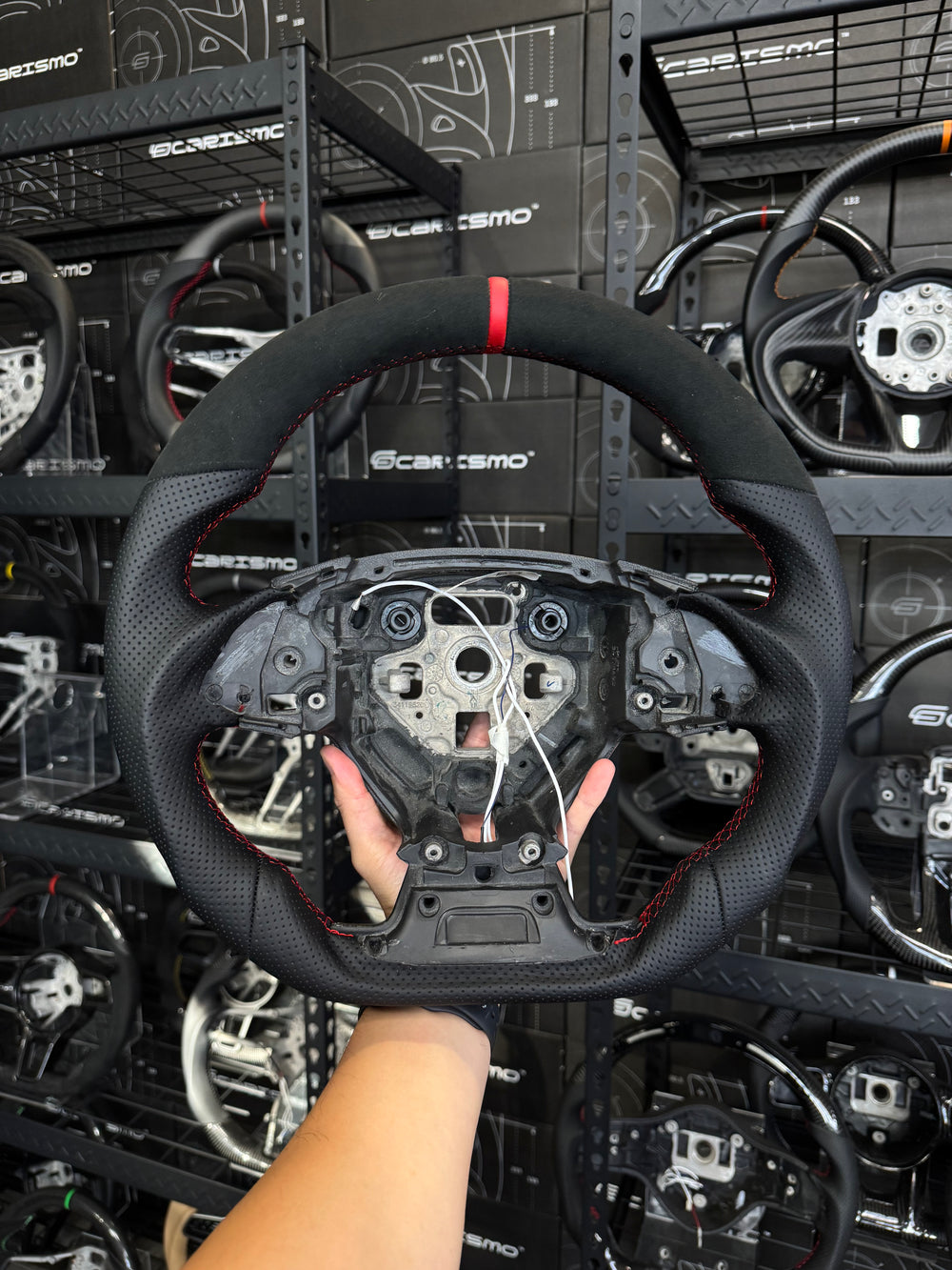 Custom steering wheel build