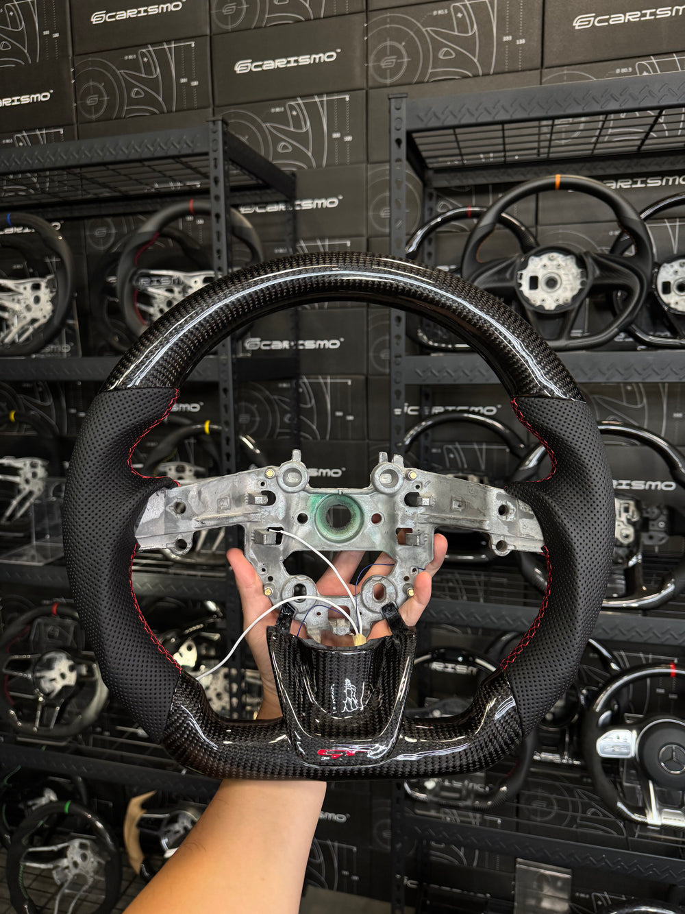 Custom steering wheel build