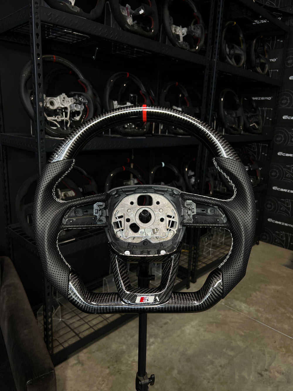 Custom steering wheel build