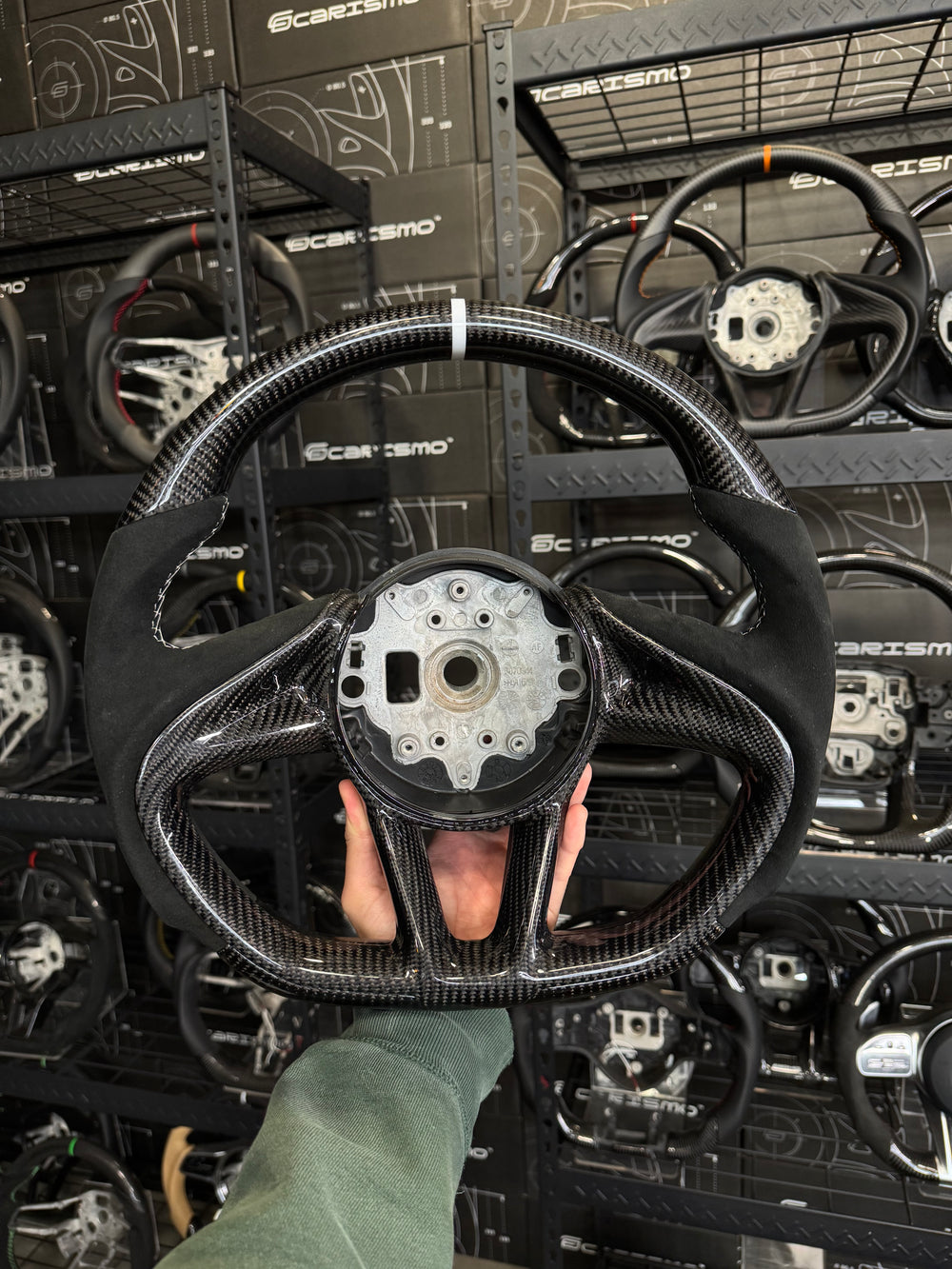 Custom steering wheel build
